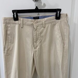 J. Crew Sutton Summerweight Men's Tan Chinos